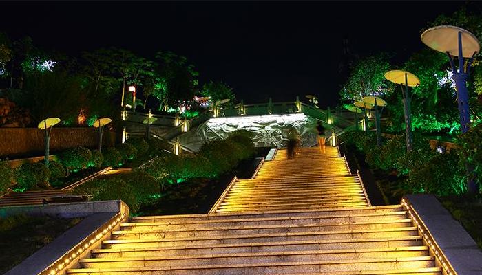 公園園林景觀照明設(shè)計(jì)步道照明設(shè)計(jì)效果圖
